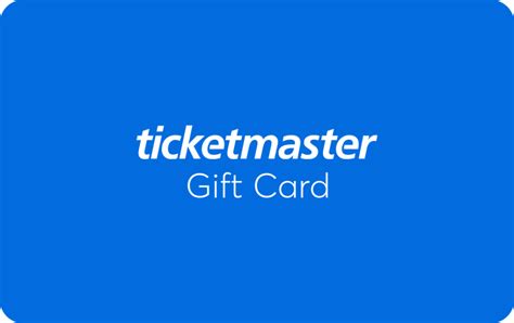 ticketmaster gift voucher